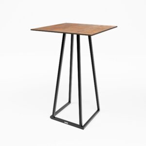 Bartafel Linea zwart blad roest